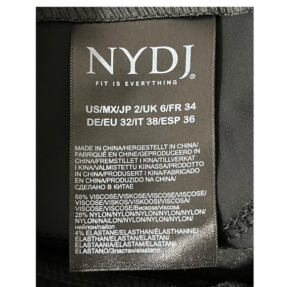 Sculpt Her by NYDJ Pants Marilyn Straight gray size 2 - Picture 5 of 6